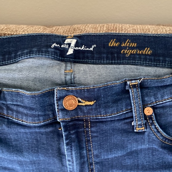 7 for all mankind, the slim cigarette size 33 - Picture 2 of 7